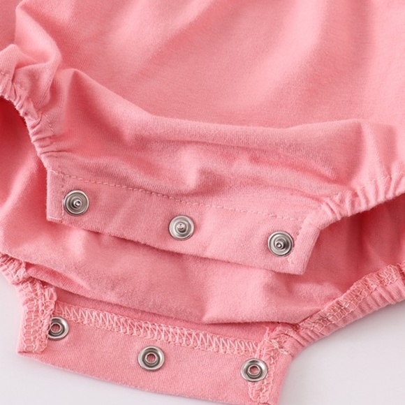 Pink Ruffled Romper - Picture 3 of 5